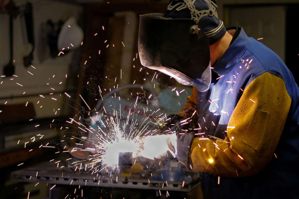 Welding shop